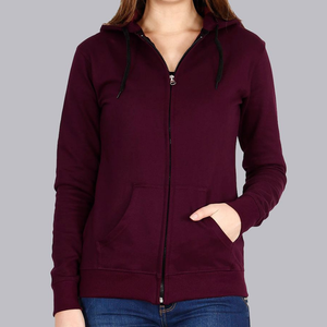 Sudadera de algodón de lujo para mujer, jersey de cuello redondo suave de gran tamaño de fabricante OEM para Boutique Fashion Market - Product Image 3