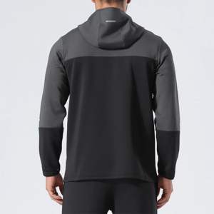 Logo personnalisé hommes nouvelle mode léger imperméable en nylon coupe-vent pleine fermeture éclair veste avec capuche vêtements de plein air veste pour hommes - Product Image 6