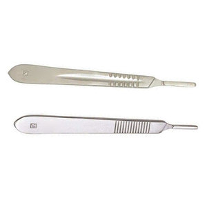 Scalpel chirurgical personnalisable en acier inoxydable à alimentation manuelle, taille sur mesure, instruments chirurgicaux de base BP - Product Image 2