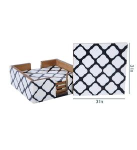 Ensemble de sous-verres traditionnels en résine de Pvt Ltd avec support, tapis traditionnels et coussinets - Product Image 4