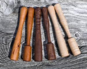 Wholesale Wooden Cocktail Muddlers <b>Set</b> Ergonomic Heavy Duty Bar Tools for Powerful Crushing Smooth Mixing and Craft Drinks - Product Image 4