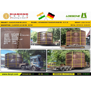 Soluciones avanzadas de fabricación pesada para clasificador LDC con cubierta construida para alta precisión y durabilidad industrial - Product Image 2