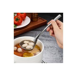 Cuchara de sopa de latón Cuchara de sopa doméstica restaurantes que sirven uso cuchara profunda para uso en artículos de fiesta - Product Image 5