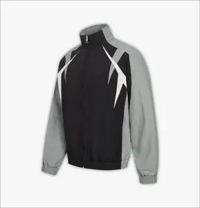 Chaqueta cortavientos de nailon 2026 de alta calidad, conjunto de chándal, pantalones de chándal, conjunto de chaqueta, chándales cortavientos para hombres con malla Linin - Product Image 4