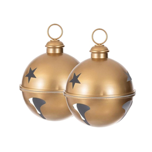 Nouveauté Boule de Noël décorative en métal à suspendre pour la décoration de Noël et du Nouvel An Fourniture en vrac au prix le plus bas - Product Image 5