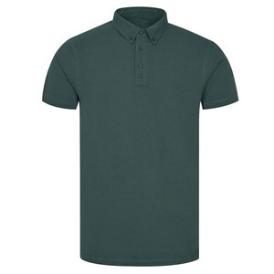 2024 Venta al por mayor OEM por encargo de los hombres para la camiseta Polo de alta calidad de tela de punto patrón sólido con tamaño personalizado Color Logo P - Product Image 1