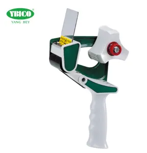 YBICO-Herramientas de embalaje T260, mango de goma largo de alta resistencia, cortador de cinta, dispensador de cinta