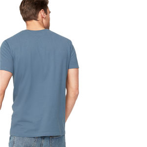 Unisex 100% algodón pesado sublimación básica Ringer Tees logotipo personalizado hombres cuello redondo camisetas lisas de alta calidad Camiseta básica hombres - Product Image 6