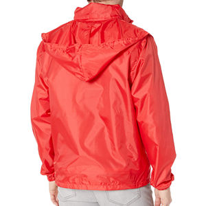Chaqueta cortavientos ligera personalizada Diseño de ropa de calle OEM con carcasa exterior impermeable para hombres y mujeres Chaqueta cortavientos - Product Image 3