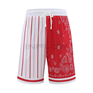 Shorts de sport respirants en tissu de laine de haute qualité, séchage rapide, pour le basketball, la gym, l'entraînement, avec poche, shorts personnalisés pour hommes - Product Image 2