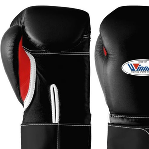 ถุงมือชกมวยหนังแท้สีดำแดงแบบมืออาชีพ พร้อมสายรัดข้อมือแบบเวลโคร สำหรับฝึกซ้อมและต่อยมวย สำหรับผู้ชายและผู้หญิง - Product Image 2