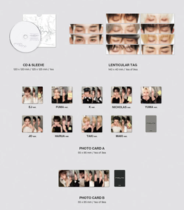 &TEAM มาร์ค ออน มี มินิอัลบั้มชุดที่ 2 ของเกาหลี [TAKI โซโล เวอร์ชั่น] ชุดซีดี + โปสการ์ด + โฟโต้การ์ด 2 ใบ + แท็กเลนติคูลาร์ + กระดาษเนื้อเพลงเพลงเคป๊อป - Product Image 4