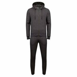 Chándal liso con capucha para hombre, sudadera transpirable de secado rápido a bajo precio, sudadera con capucha y cremallera, chándal para correr hecho en Pakistán - Product Image 4