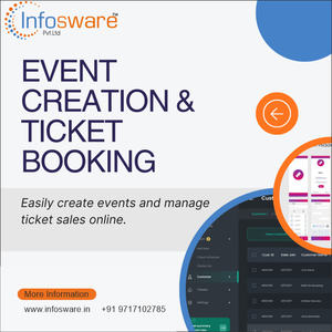 Software de Gestión de Reservas de Eventos en Línea, Sistema de Venta de Boletos para la Registro de Eventos - Product Image 1