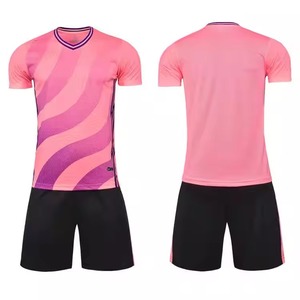 Nouvel ensemble de maillots de football personnalisés en gros, de bonne qualité, respirant, sublimation, uniforme de sport pas cher, maillot de football pour adultes - Product Image 2