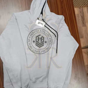 เสื้อฮู้ดผู้ชายผ้าฝ้ายคุณภาพสูง อุ่นสบาย ขายส่ง รับสกรีนลายปัก 3 มิติ - Product Image 1
