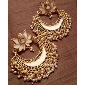 High Quality Handmade Gold Plated <b>Rhodium</b> Sparkling Festive Hoop <b>Earrings</b> Add Glamour Engagement Anniversaries Gifts Fashion - Product Image 3