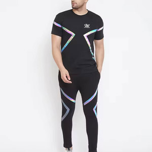 Ropa informal Camisetas y pantalones para hombre Camisetas y pantalones transpirables de cuello redondo de alta calidad para hombre - Product Image 1