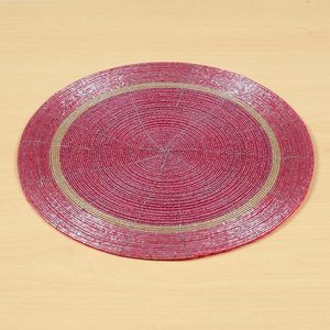 Best Theme Design Rounded Tableware Decorative <b>Placemat</b> Glass <b>Beads</b> for Parties & Other Functions for Parties & Other Functions - Product Image 5