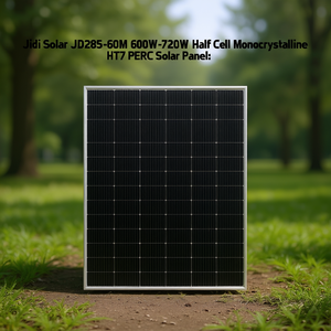 Panneau solaire monocristallin HJT PERC à demi-cellules Jidi Solar JD285-60M 600W-720W - Product Image 3