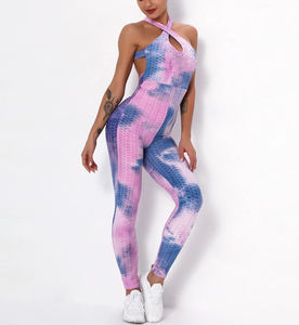 Ensemble de vêtements de sport de yoga pour femmes vente en gros de vêtements de sport en deux pièces avec logo personnalisé et soutien-gorge de sport fournisseur - Product Image 1