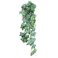 Plante grimpante artificielle en fausse vigne de lierre de 85 cm de long, réaliste, guirlande de lierre verte artificielle, décoration murale polyvalente pour la maison et le jardin