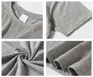 Gran oferta camisetas con capucha de algodón con estampado personalizado informal sólido de manga corta con cordón - Product Image 3