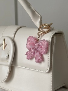 Gold Plated Peach Moonstone Gemstone Bead Charms <b>3</b> Bead Cluster <b>Pendants</b> for Jewelry Making, Handmade keychain Charms - Product Image 4