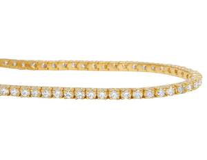 Mode 925 Sterling Silver Moissanite Diamant Tennis Bracelet pour Femmes Fine Jewelry pour Cadeaux - Product Image 3