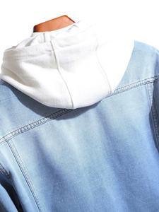 Chaqueta Vaquera para Hombre, Color Sólido, Ajuste Personalizado, Primavera, Transpirable, Cortavientos, Secado Rápido, Casual y Elegante - Product Image 3