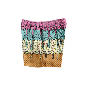 Fabricant short d'été respirant à logo multicolore personnalisé pour la course à pied double couche en maille pour hommes - Product Image 2