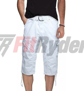 Pantalones cortos de carga informales de cintura media para hombre, ecológicos, de secado rápido y resistentes al agua para exteriores, con logotipo personalizado, OEM, el mejor estilo de moda - Product Image 4