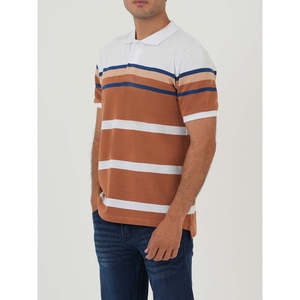 Chemise Homme AIVAR Confort Coupe Classique MC2419 en Tissu Tricoté Écologique de Haute Qualité, Motif Brodé, Coupe et Couture Courte - Product Image 3