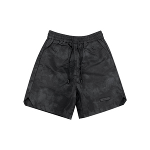 Pantalones cortos deportivos para exteriores para hombres 100% Nylon Casual de secado rápido transpirable con cierre de cordón pantalones cortos de tinte de corbata de alta calidad - Product Image 1