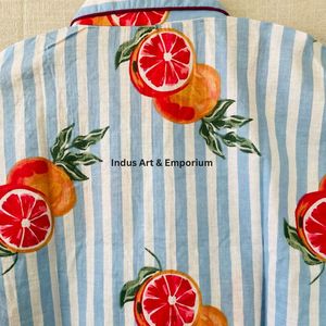 Nuevo Conjunto de Pijama de Algodón para Niños, Hermoso Conjunto de Pijama de Algodón Estampado Indio, Ropa de Dormir 100% Algodón - Product Image 6