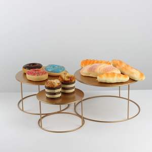 Soporte Metálico para Tartas, Diseñado para Exhibir Postres en Celebraciones y Ofrecer una Servicio Estable - Product Image 4