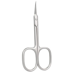 Tijeras recortadoras de cutículas de acero inoxidable curvadas multiusos de primera calidad para uñas, herramienta de aseo de belleza tipo hoja afilada - Product Image 1