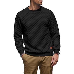 Style classique meilleur vendeur couleurs personnalisées lavage à l'acide hommes Vintage uni hommes sweats - Product Image 3