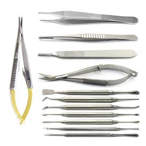 Élévateur périosteal manuel en métal, microchirurgie, porte-aiguille Castroviejo, forceps, instruments chirurgicaux dentaires - Product Image 1