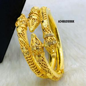 กำไลชุบทองสำหรับผู้หญิงเครื่องประดับแฟชั่นดีไซน์ออนไลน์หนึ่งกรัมคอลเลกชันดีไซน์ออนไลน์ - Product Image 2