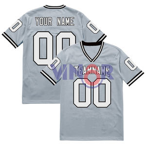 Maillot de football américain en différentes couleurs, impression de logo personnalisée, meilleur design, haute qualité, maillot de football léger - Product Image 1