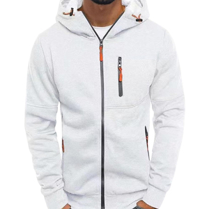 เสื้อมีฮู้ดพิมพ์ลายนูนเสื้อแจ็คเก็ตมีฮู้ดของผู้ชายผ้าขน100% 3D ออกแบบได้ตามที่ต้องการ - Product Image 2