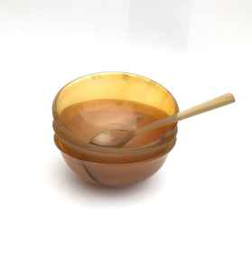 Bol à salade en corne de buffle, design classique, écologique, technique de polissage durable, pour la décoration de la maison, fête, en solde - Product Image 2