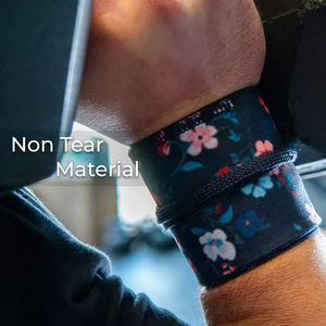 สายรัดข้อมือคุณภาพสูงสำหรับการเพาะกายแผ่นห่อมือพร้อมดีไซน์ตามสั่ง - Product Image 4