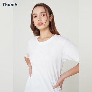COMB40 Jersey T Shirt 240GSM 100% Cotton Unisex Thick Regular Fit Streetwear O-Neck Short Sleeve Blank Tee OEM Custom Logo - Product Image 5