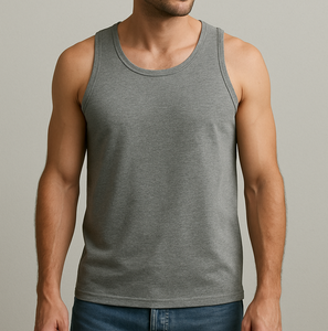 Dernier style Débardeur pour hommes Vente à chaud en coton décontracté à séchage rapide Gym Fitness Wear avec logo avant Vente en gros de haute qualité - Product Image 1