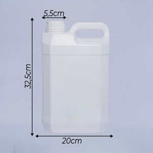 Bidon en plastique HDPE en vrac de 5 L pour liquides ménagers et jardinage - Product Image 2