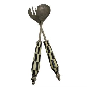 Juego de Cubiertos de Acero Inoxidable Duradero, Fácil de Limpiar y Sostenible, con Mango de Madera, Diseño Moderno de Primera Calidad, Acabado Espejo - Product Image 4