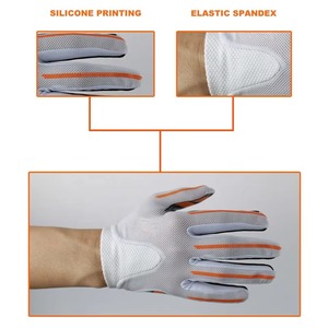 Guantes de Fútbol Americano Ligeros de Alta Calidad, Cierre de Gancho y Bucle en Todos los Dedos, Logotipo Personalizable, Duraderos, Transpirables, Deportivos - Product Image 5