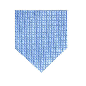 Alfani Men's Slim Neat Blue <b>Tie</b> Regular Size Luxury Floral Print Jacquard Design Custom Logo Formal Ascot Style - Product Image 3